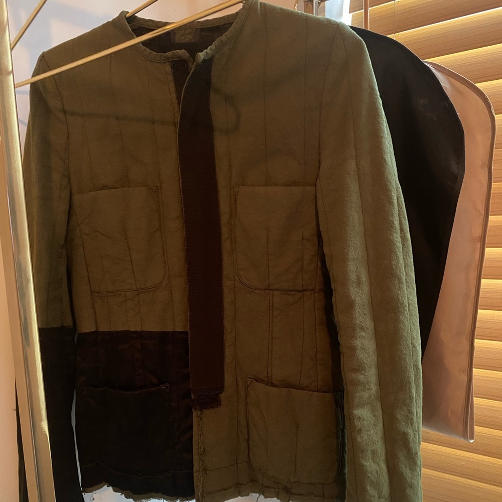 Haider Ackermann green women’s blazer